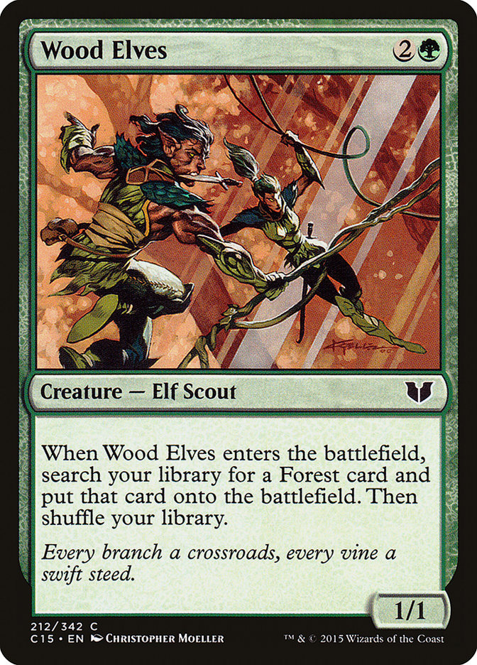 Wood Elves [Commander 2015] - Magic: The Gathering - Card Brawlers | Quebec | Canada |