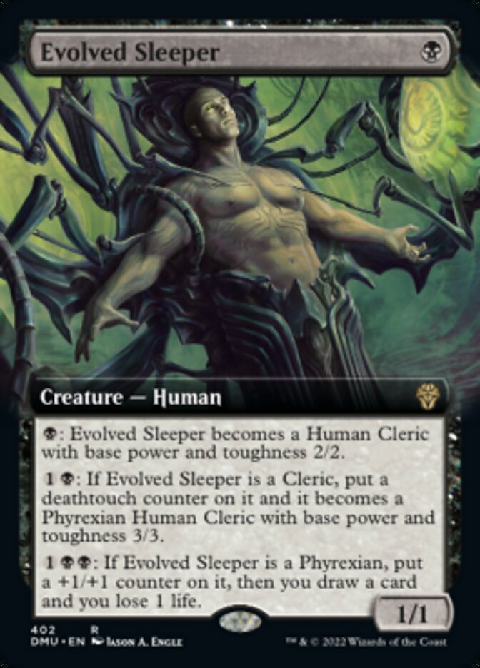 Evolved Sleeper (Extended Art) [Dominaria United] - Magic: The Gathering - Card Brawlers | Quebec | Canada |