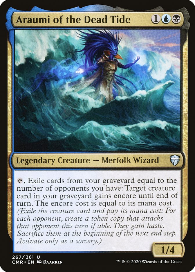 Araumi of the Dead Tide [Commander Legends] - Magic: The Gathering - Card Brawlers | Quebec | Canada |