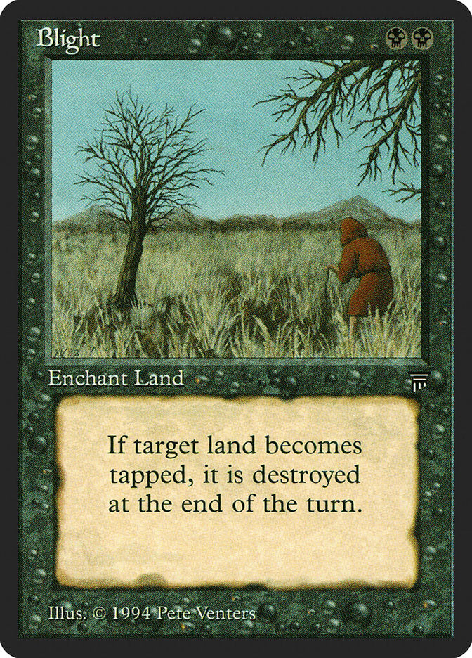 Blight [Legends] - Magic: The Gathering - Card Brawlers | Quebec | Canada |