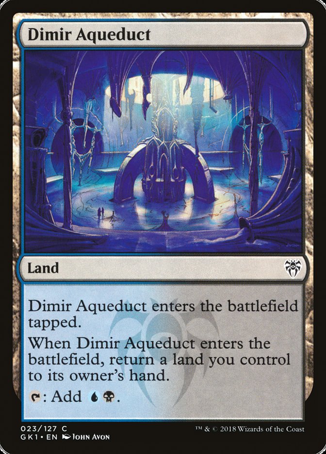 Dimir Aqueduct [Guilds of Ravnica Guild Kit] - Magic: The Gathering - Card Brawlers | Quebec | Canada |