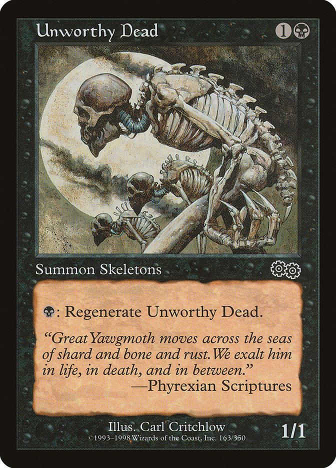 Unworthy Dead [Urza's Saga] - Magic: The Gathering - Card Brawlers | Quebec | Canada |