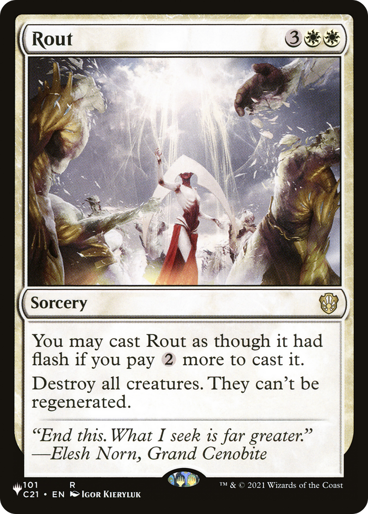 Rout (C21) [The List] - Magic: The Gathering - Card Brawlers | Quebec | Canada |