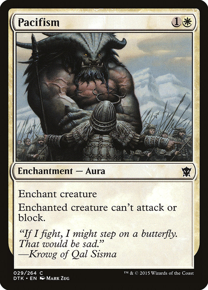Pacifism [Dragons of Tarkir] - Magic: The Gathering - Card Brawlers | Quebec | Canada |