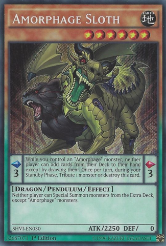 Amorphage Sloth [SHVI-EN030] Secret Rare - Yu-Gi-Oh! - Card Brawlers | Quebec | Canada |