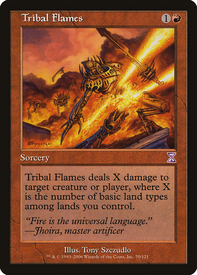 Tribal Flames [Time Spiral Timeshifted] - Magic: The Gathering - Card Brawlers | Quebec | Canada |