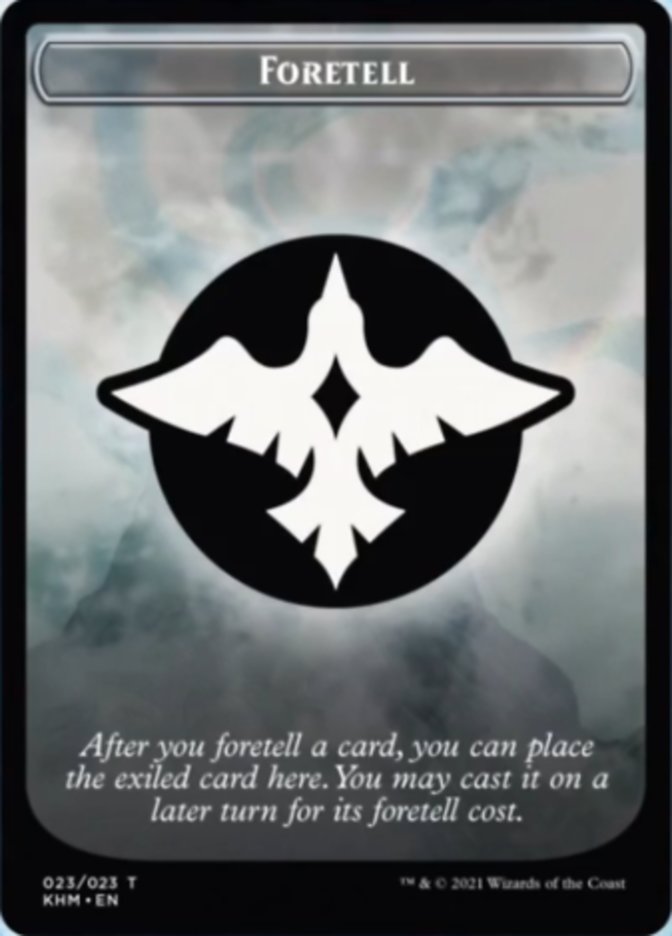 Foretell [Kaldheim Tokens] - Magic: The Gathering - Card Brawlers | Quebec | Canada |