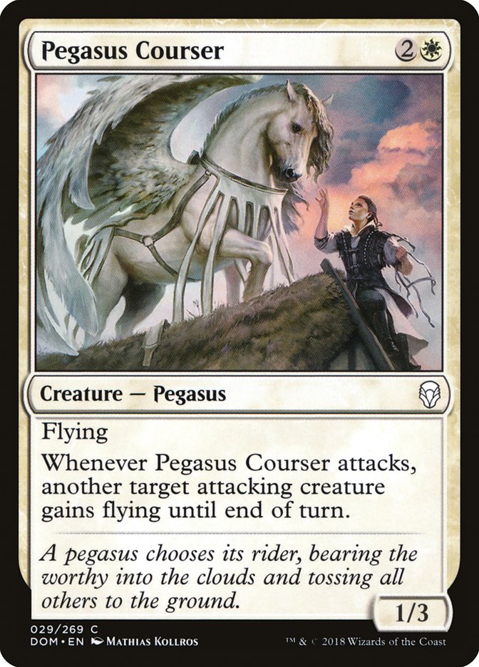 Pegasus Courser [Dominaria] - Magic: The Gathering - Card Brawlers | Quebec | Canada |