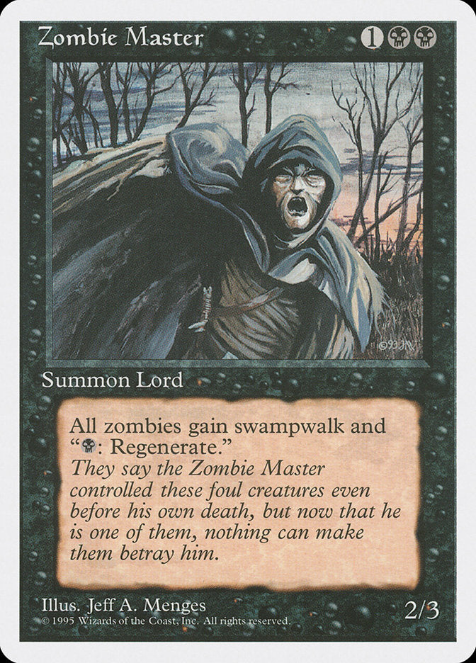 Zombie Master [Fourth Edition] - Magic: The Gathering - Card Brawlers | Quebec | Canada |