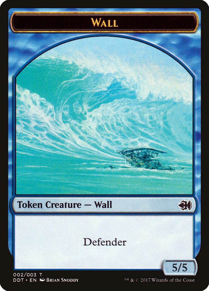 Wall Token [Duel Decks: Merfolk vs. Goblins Tokens] - Magic: The Gathering - Card Brawlers | Quebec | Canada |