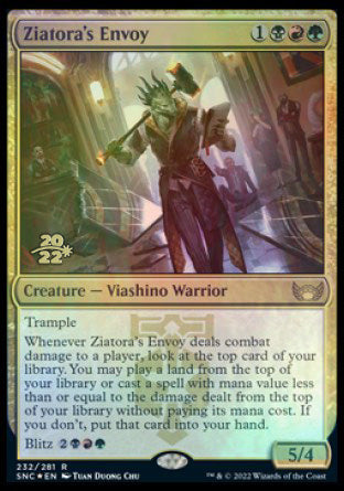 Ziatora's Envoy [Streets of New Capenna Prerelease Promos] - Magic: The Gathering - Card Brawlers | Quebec | Canada |