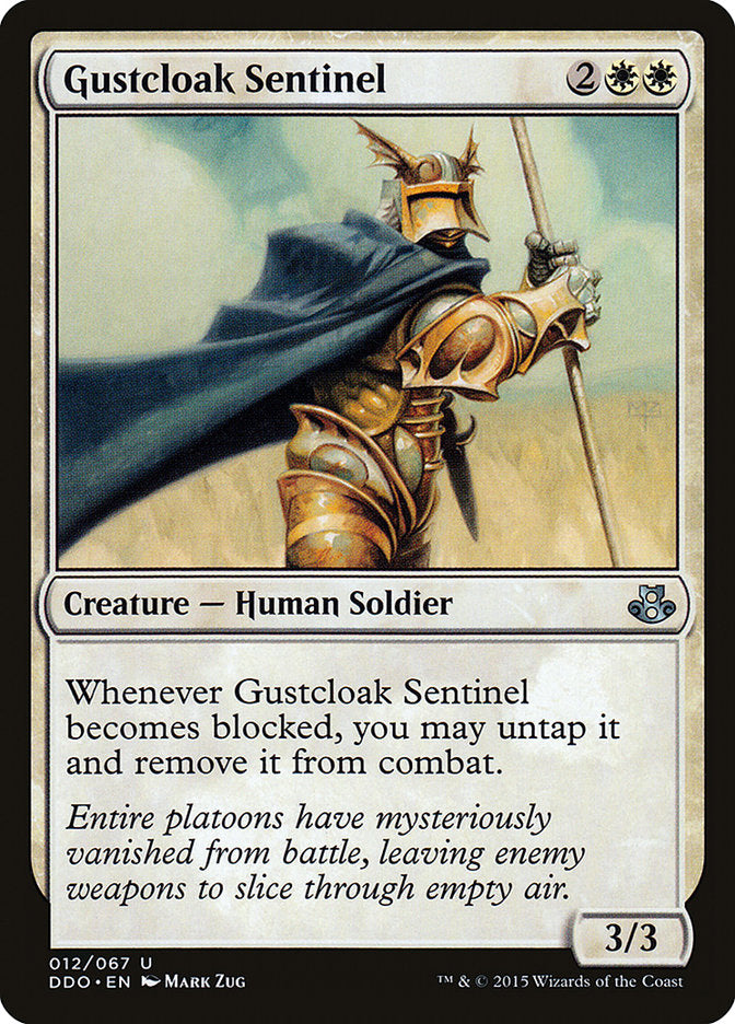 Gustcloak Sentinel [Duel Decks: Elspeth vs. Kiora] - Magic: The Gathering - Card Brawlers | Quebec | Canada |