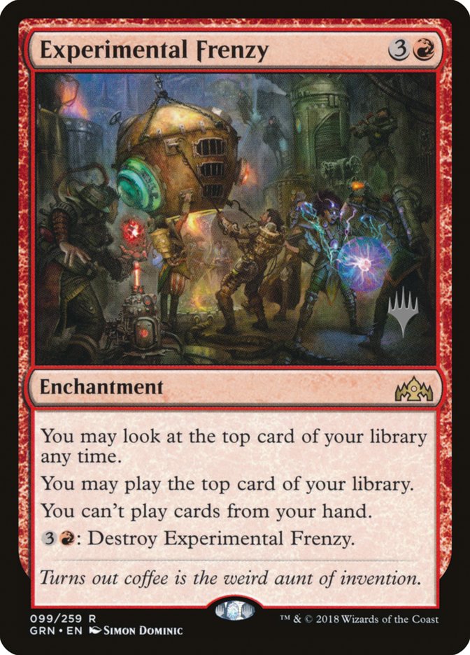 Experimental Frenzy (Promo Pack) [Guilds of Ravnica Promos] - Magic: The Gathering - Card Brawlers | Quebec | Canada |