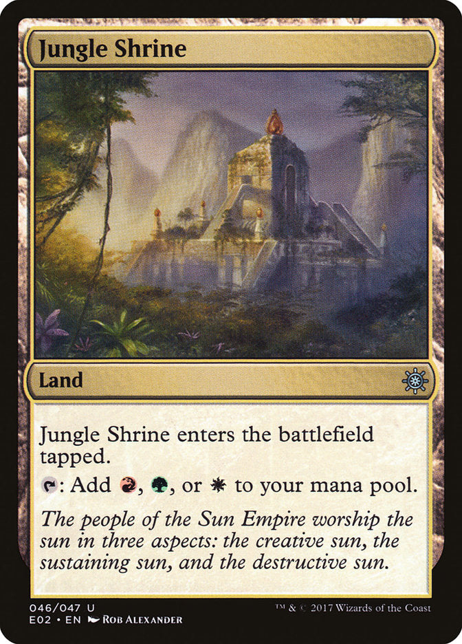 Jungle Shrine [Explorers of Ixalan] - Magic: The Gathering - Card Brawlers | Quebec | Canada |