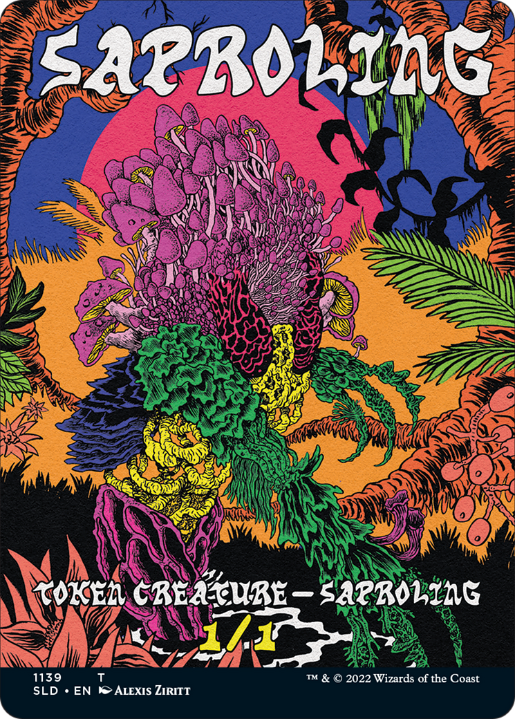 Saproling Token (Borderless) [Secret Lair Drop Series] - Magic: The Gathering - Card Brawlers | Quebec | Canada |