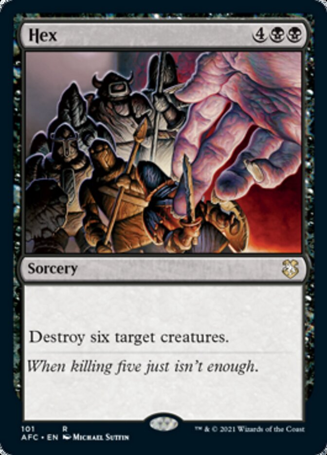Hex [Dungeons & Dragons: Adventures in the Forgotten Realms Commander] - Magic: The Gathering - Card Brawlers | Quebec | Canada |