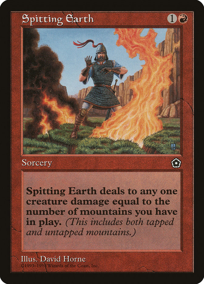 Spitting Earth [Portal Second Age] - Magic: The Gathering - Card Brawlers | Quebec | Canada |