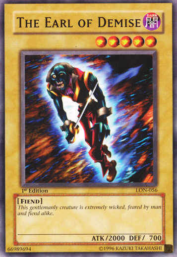 The Earl of Demise [LON-056] Common - Yu-Gi-Oh! - Card Brawlers | Quebec | Canada |