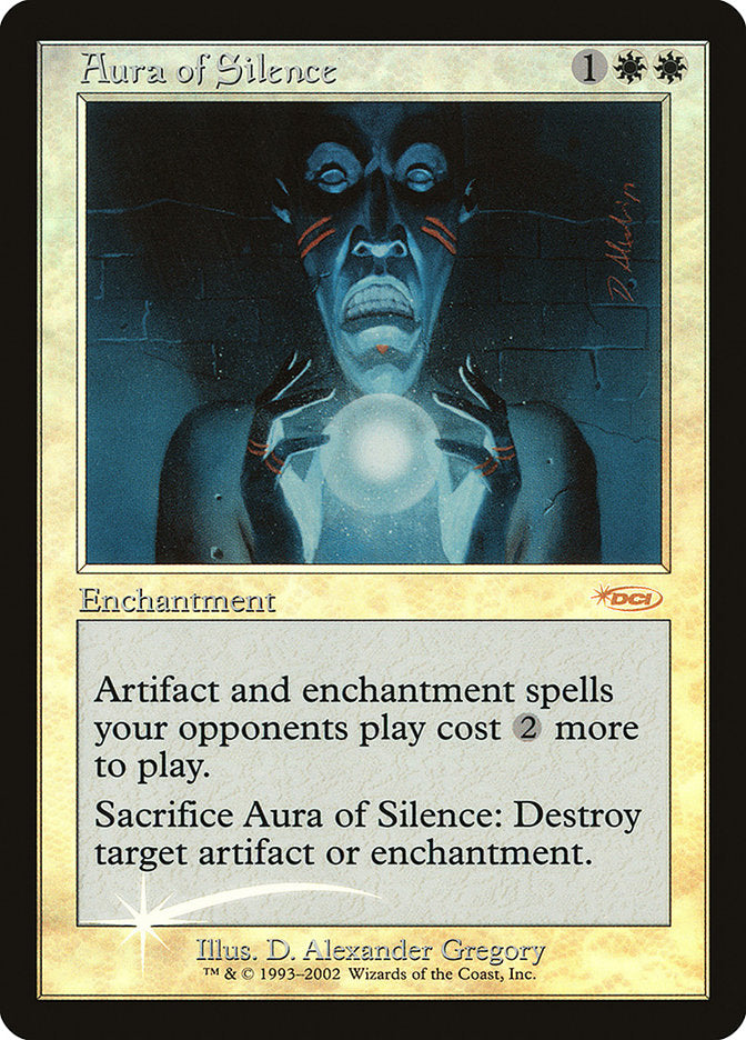 Aura of Silence [Friday Night Magic 2002] - Magic: The Gathering - Card Brawlers | Quebec | Canada |