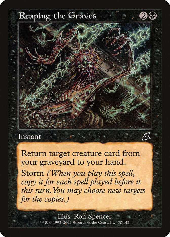 Reaping the Graves [Scourge] - Magic: The Gathering - Card Brawlers | Quebec | Canada |
