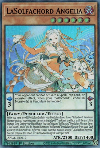 LaSolfachord Angelia (Super Rare) [ANGU-EN019] Super Rare - Yu-Gi-Oh! - Card Brawlers | Quebec | Canada |