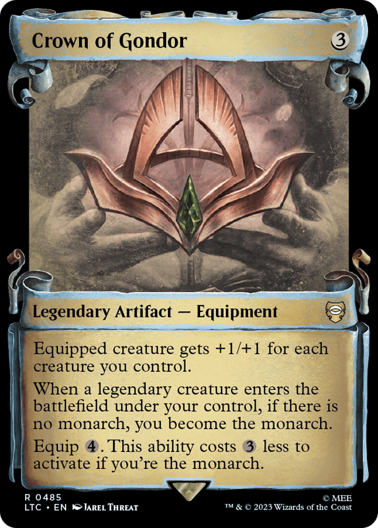 Crown of Gondor [The Lord of the Rings: Tales of Middle-Earth Commander Showcase Scrolls] - Magic: The Gathering - Card Brawlers | Quebec | Canada |
