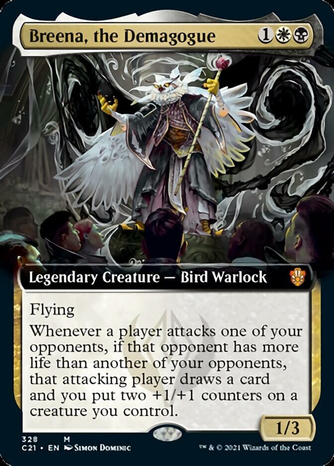 Breena, the Demagogue (Extended Art) [Commander 2021] - Magic: The Gathering - Card Brawlers | Quebec | Canada |