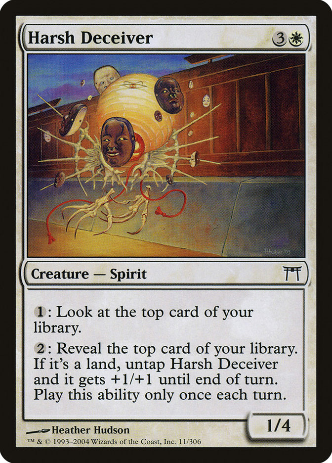 Harsh Deceiver [Champions of Kamigawa] - Magic: The Gathering - Card Brawlers | Quebec | Canada |