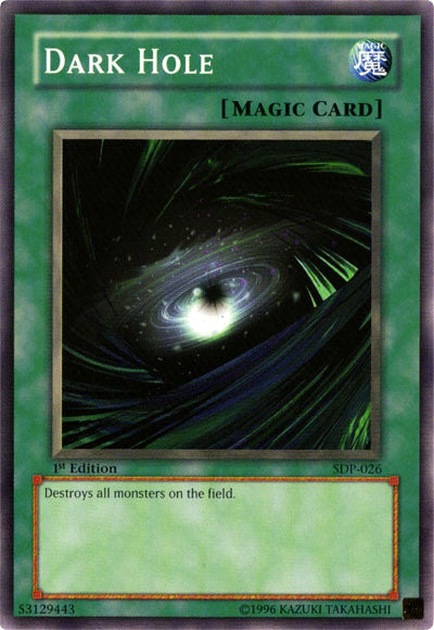 Dark Hole [SDP-026] Common - Yu-Gi-Oh! - Card Brawlers | Quebec | Canada |