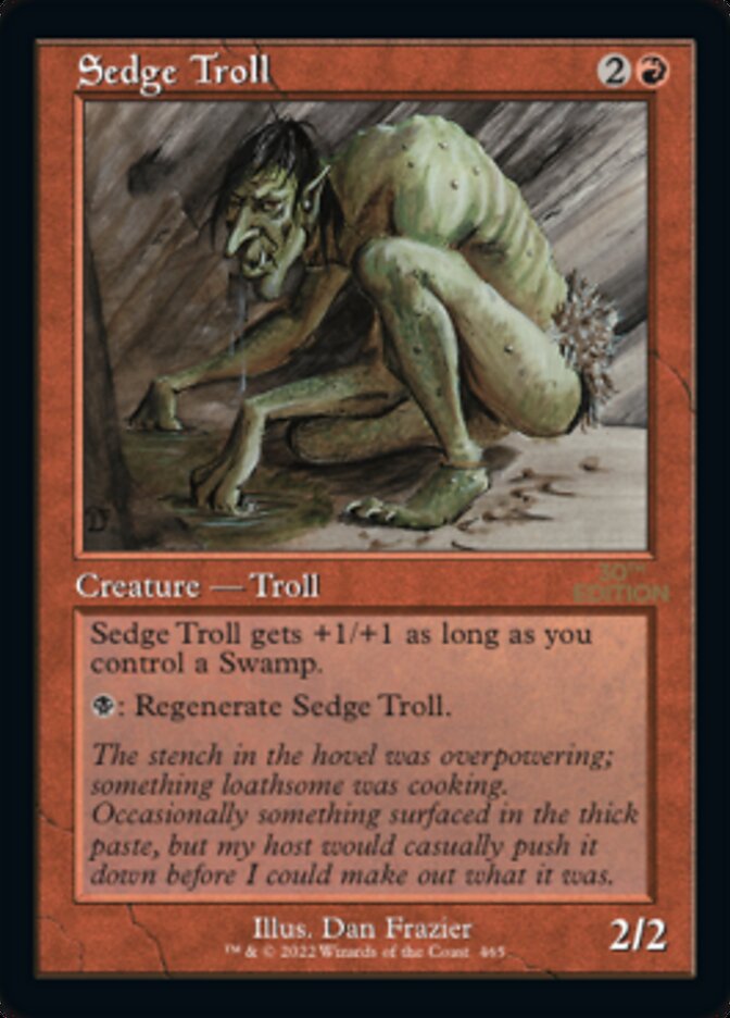 Sedge Troll (Retro) [30th Anniversary Edition] - Magic: The Gathering - Card Brawlers | Quebec | Canada |