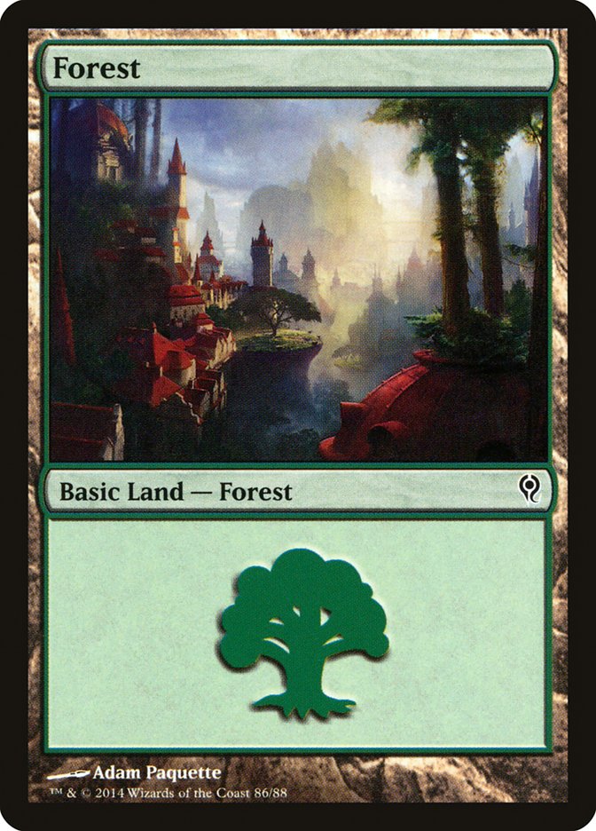 Forest (86) [Duel Decks: Jace vs. Vraska] - Magic: The Gathering - Card Brawlers | Quebec | Canada |
