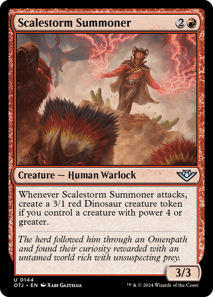 Scalestorm Summoner [Outlaws of Thunder Junction] - Magic: The Gathering - Card Brawlers | Quebec | Canada |