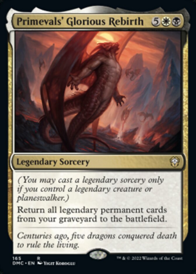 Primevals' Glorious Rebirth [Dominaria United Commander] - Magic: The Gathering - Card Brawlers | Quebec | Canada |