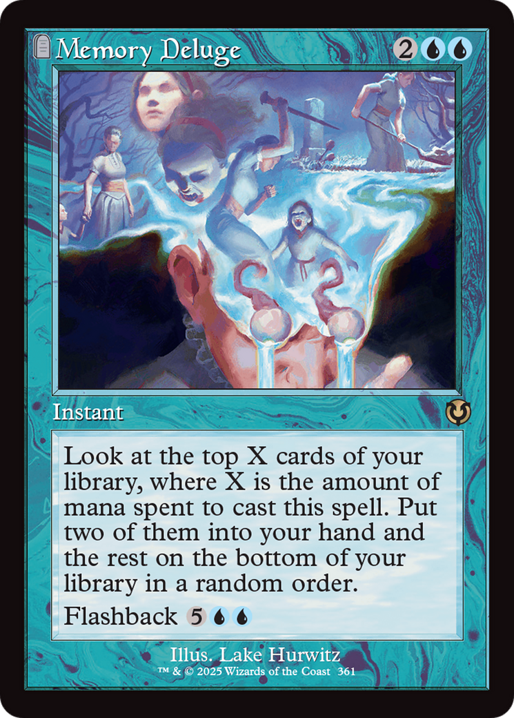 Memory Deluge (Retro Frame) [Innistrad Remastered] - Magic: The Gathering - Card Brawlers | Quebec | Canada |