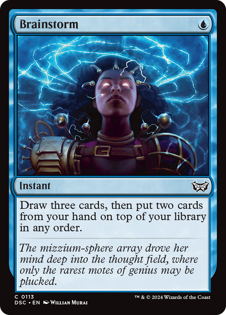 Brainstorm [Duskmourn: House of Horror Commander] - Magic: The Gathering - Card Brawlers | Quebec | Canada |