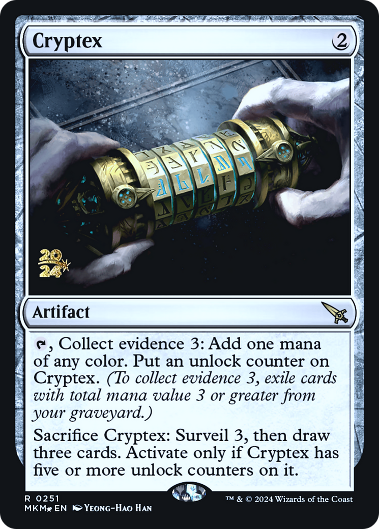 Cryptex [Murders at Karlov Manor Prerelease Promos] - Magic: The Gathering - Card Brawlers | Quebec | Canada |