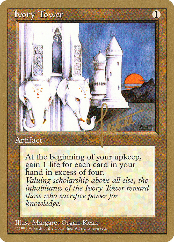 Ivory Tower (Bertrand Lestree) [Pro Tour Collector Set] - Magic: The Gathering - Card Brawlers | Quebec | Canada |
