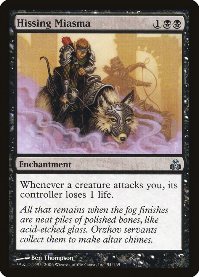 Hissing Miasma [Guildpact] - Magic: The Gathering - Card Brawlers | Quebec | Canada |
