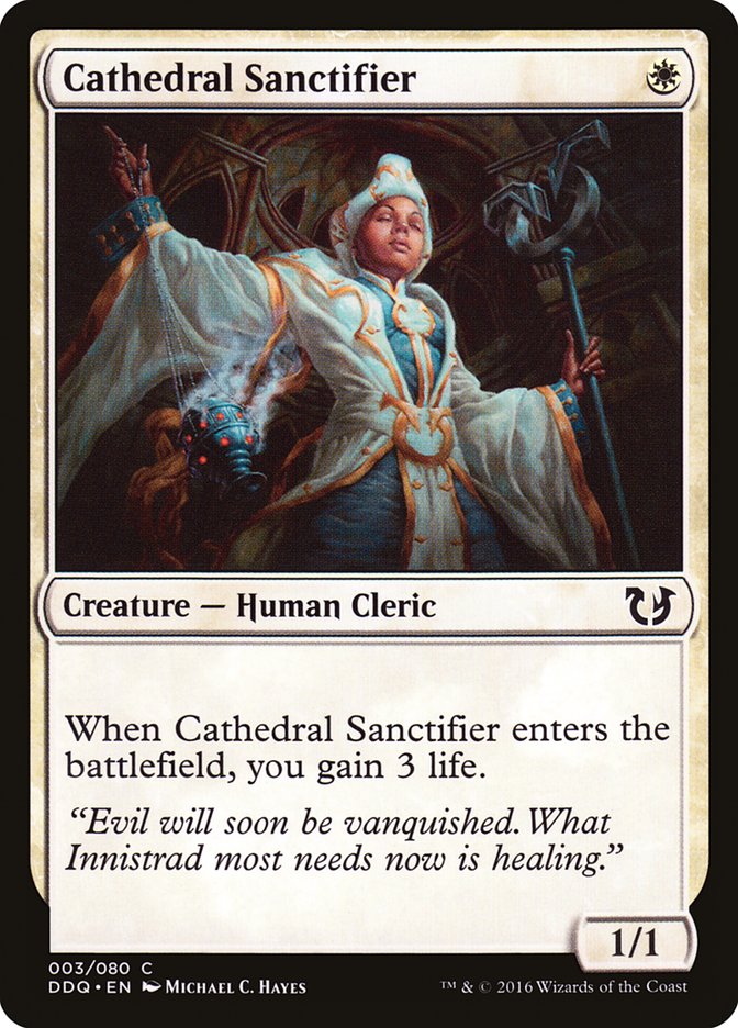 Cathedral Sanctifier [Duel Decks: Blessed vs. Cursed] - Magic: The Gathering - Card Brawlers | Quebec | Canada |