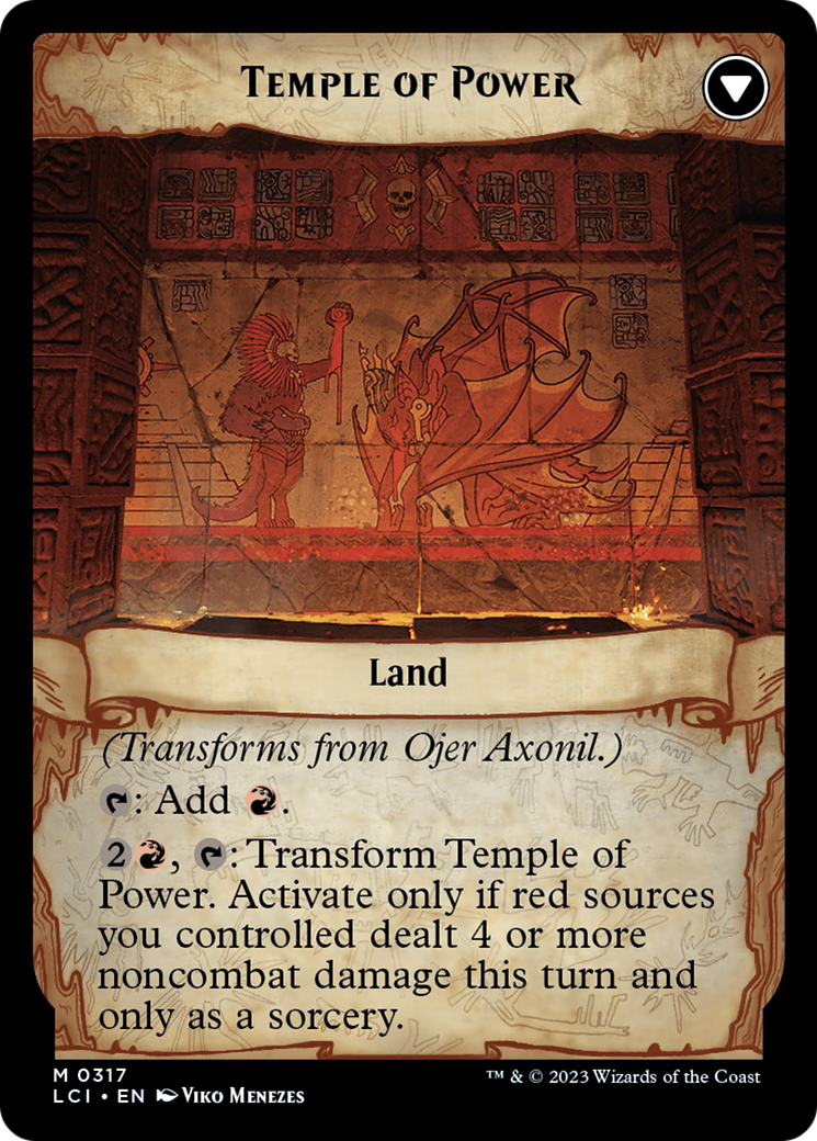Ojer Axonil, Deepest Might // Temple of Power (Showcase) [The Lost Caverns of Ixalan] - Magic: The Gathering - Card Brawlers | Quebec | Canada |