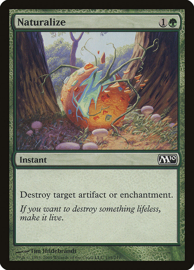 Naturalize [Magic 2010] - Magic: The Gathering - Card Brawlers | Quebec | Canada |