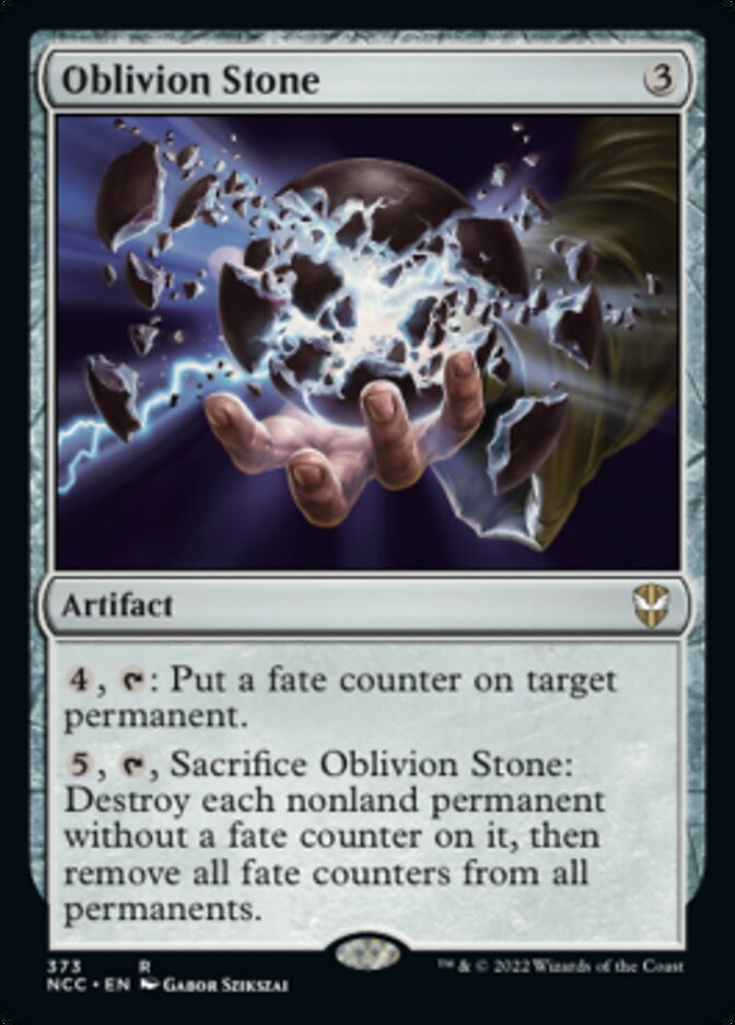Oblivion Stone [Streets of New Capenna Commander] - Magic: The Gathering - Card Brawlers | Quebec | Canada |