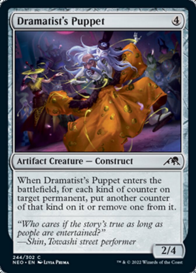 Dramatist's Puppet [Kamigawa: Neon Dynasty] - Magic: The Gathering - Card Brawlers | Quebec | Canada |