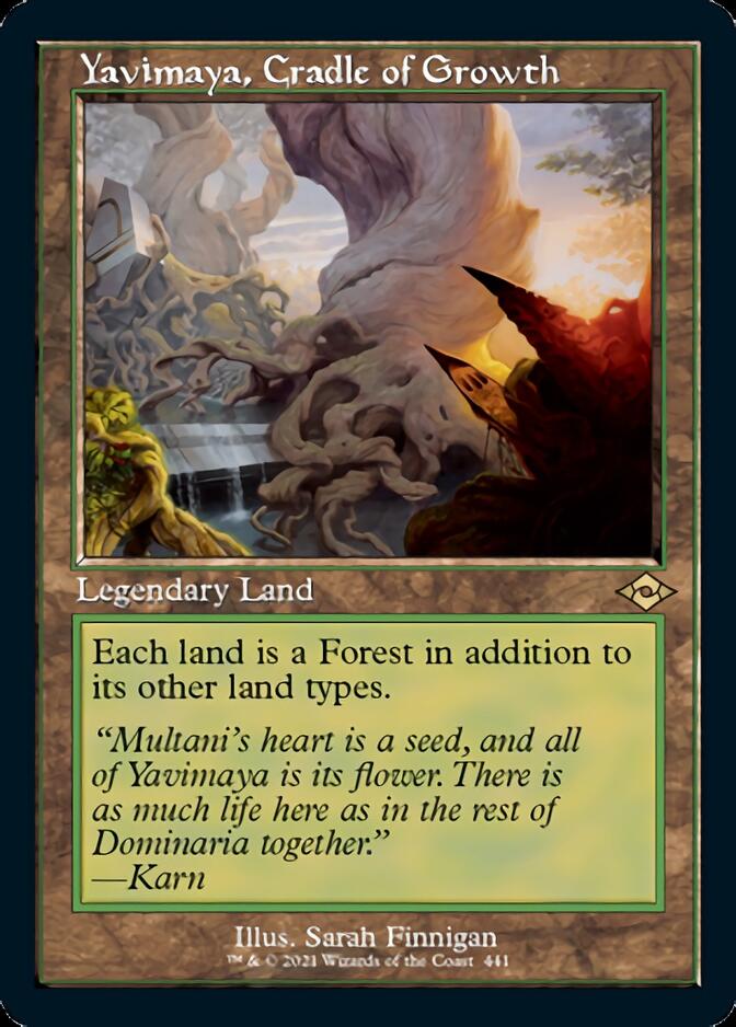 Yavimaya, Cradle of Growth (Retro) [Modern Horizons 2] - Magic: The Gathering - Card Brawlers | Quebec | Canada |