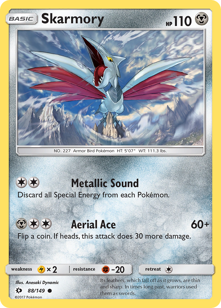 Skarmory (88/149) [Sun & Moon: Base Set] - Pokémon - Card Brawlers | Quebec | Canada |