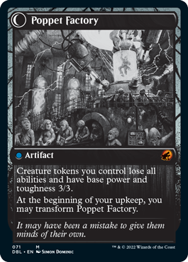 Poppet Stitcher // Poppet Factory [Innistrad: Double Feature] - Magic: The Gathering - Card Brawlers | Quebec | Canada |