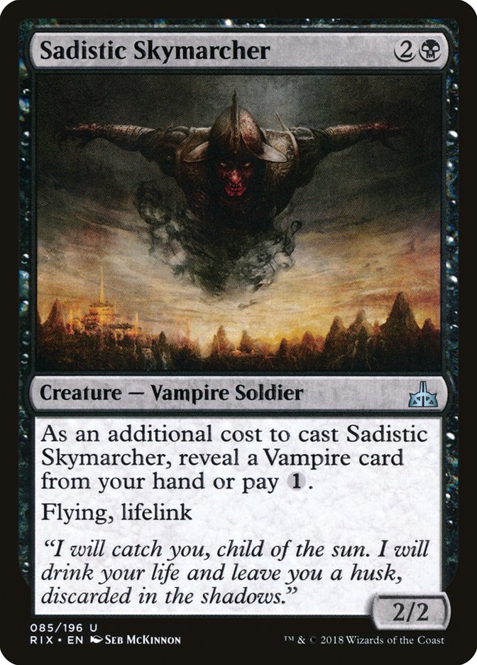 Sadistic Skymarcher [Rivals of Ixalan] - Magic: The Gathering - Card Brawlers | Quebec | Canada |