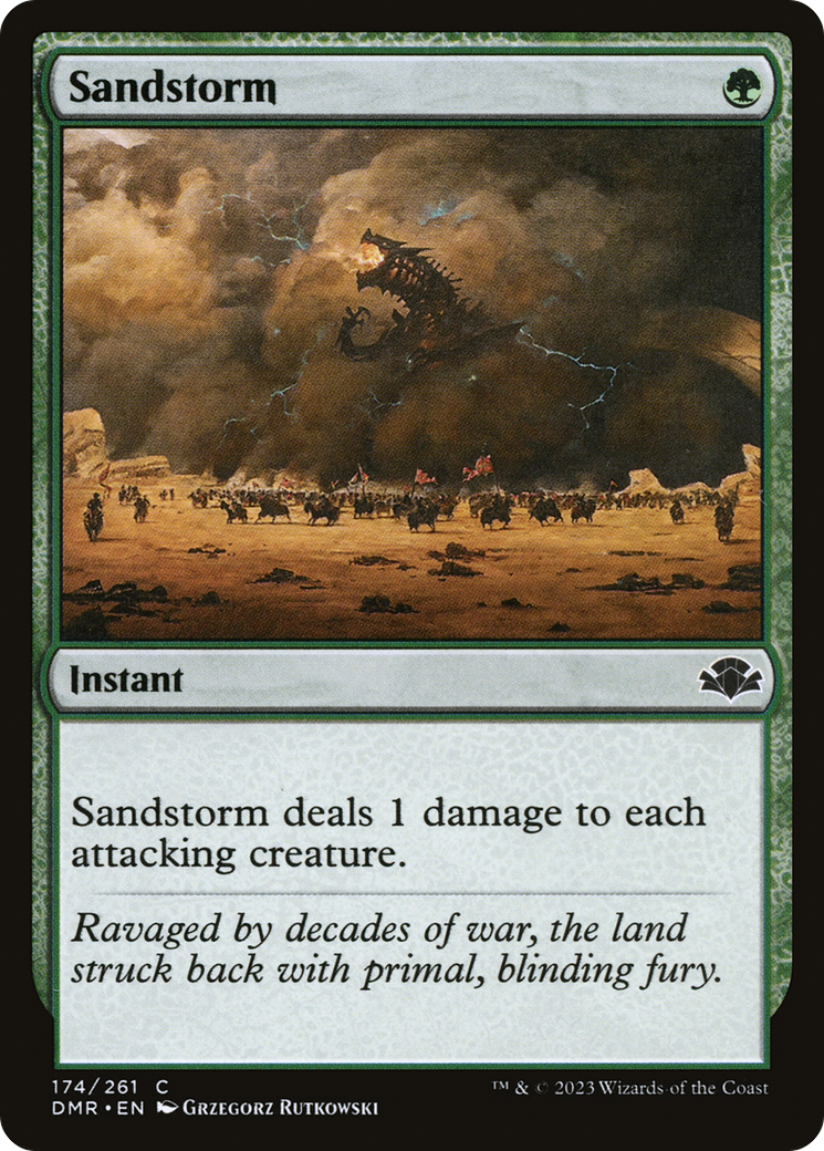 Sandstorm [Dominaria Remastered] - Magic: The Gathering - Card Brawlers | Quebec | Canada |