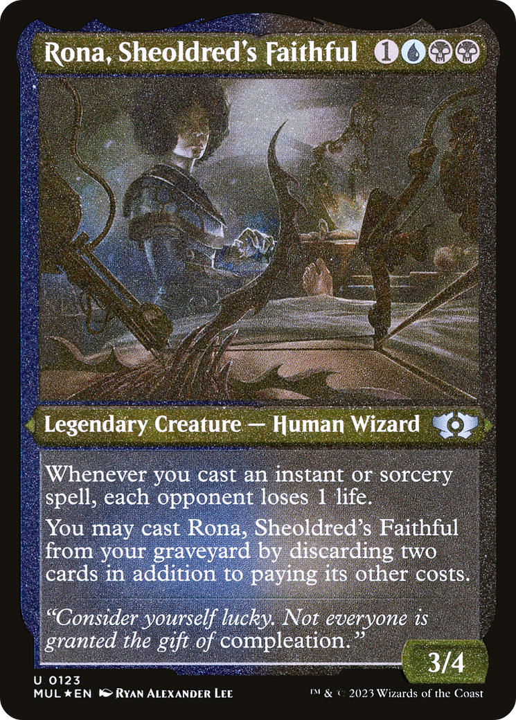 Rona, Sheoldred's Faithful (Foil Etched) [Multiverse Legends] - Magic: The Gathering - Card Brawlers | Quebec | Canada |
