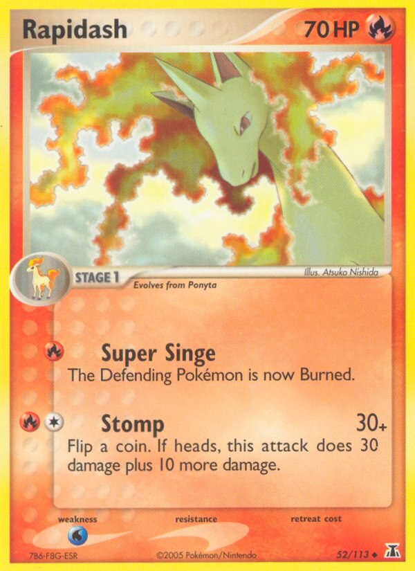 Rapidash (52/113) [EX: Delta Species] - Pokémon - Card Brawlers | Quebec | Canada |